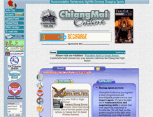 Tablet Screenshot of chiangmai-online.com